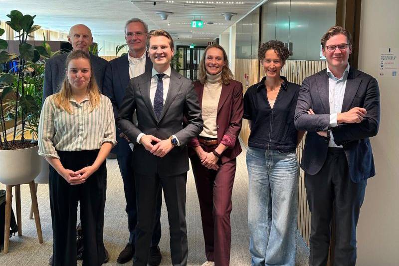 Aan tafel bij de minister van Landbouw